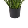 Planta Artificial Caña En Maceta Material Sintético Verde Y Negro 87 Cm Decoración De Hierba Para Interior Reed Plant - Verde