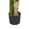 Planta Artificial En Maceta Verde Y Negro Material Sintético 154 Cm Accesorio Decorativo Para Interior Banana Tree - Verde