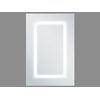 Armario De Pared Blanco Led 40 X 60 Cm Con Espejo Almacenamiento Baño Minimalista Moderno Condor - Blanco