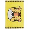 Alfombra Amarilla 60 X 90 Cm Algodón Motivo Tigre Alfombra Infantil Habitación De Niños Ranchi - Amarillo