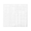 Edredón Blanco Funda De Algodón Relleno De Microfibra Tamaño Doble 200 X 220 Cm Acolchado Lavable A Máquina Teleno - Blanco