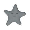 Cojín Para Niños Almohada En Forma De Estrella De Tela Gris Con Relleno Para Niños Suave Bhopal - Gris