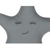 Cojín Para Niños Almohada En Forma De Estrella De Tela Gris Con Relleno Para Niños Suave Bhopal - Gris