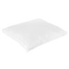 Almohada De Algodón Blanco Plumón Plumas De Pato 50 X 60 Cm Alta Medio Suave Descanso Feldberg - Blanco