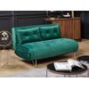 Conjunto De Sofás Cama De Terciopelo Verde Oscuro Vestfold