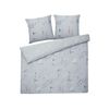 Conjunto De Fundas De Algodón Azul Claro Edredón Funda De Almohada 200 X 220 Cm Moderno Dormitorio Evergreen - Azul