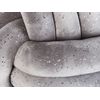 Cojín Decorativo Almohada Nudo Gris Brillante 30 X 30 Cm Accesorios Decorativos Malni - Gris