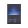 Cuadro Impreso En Lienzo Azul Negro 63 X 93 Cm Motivo Paisaje Nocturno Cielo Bosque Moderno Sala De Estar Dormitorio Loreto - Negro