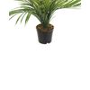 Planta Artificial En Maceta De Material Sintético Verde Negro 45 Cm Palmera Accesorio Interior Areca Palm - Verde