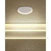 Lámpara De Techo Led De Metal Blanco Acrílico Forma De Triángulo Moderno Nanding - Blanco