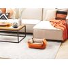 Cama Para Perro De Terciopelo Naranja Beige 50 X 37 Cm Cojín Mascota Gato Izmir - Beige