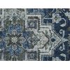 Alfombra De Poliéster Gris Azul 60 X 200 Cm Envejecido Vintage Recibidor Kottar - Gris