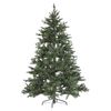 Árbol De Navidad Verde 180 Cm Sintético Artificial Preiluminado Ramas Fiddle - Verde