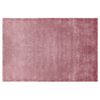 Alfombra De Viscosa Rosa 160 X 230 Cm Pelo Corto Sala De Estar Oficina Gesi Ii - Rosa