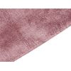 Alfombra De Viscosa Rosa 160 X 230 Cm Pelo Corto Sala De Estar Oficina Gesi Ii - Rosa