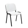 Clp Set De 4 Sillas De Reuniones Ken En Cuero Pu Simil Cuero Blanco 53x53x83 Cm