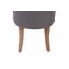 Clp Set De 2 Sillas De Comedor Aberdeen Tela Gris Oscuro 58x55x92 Cm