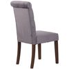 Clp Silla De Comedor Lisburn Terciopelo Gris Oscuro 63x45x98 Cm