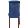 Clp Silla De Comedor Lisburn Terciopelo Azul 63x45x98 Cm