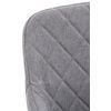 Clp Silla De Comedor Shila Tela Gris 44x47x84 Cm