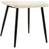 Clp Silla De Comedor Tilde Tela Crema 52x45x88 Cm