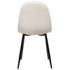 Clp Silla De Comedor Napier Tela Crema 51x44x88 Cm