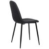 Clp Silla De Comedor Napier Tela Negro 51x44x88 Cm