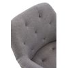 Clp Silla De Comedor Langford Tela Gris 60x67x83 Cm