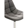 Clp Set De 2 Sillas Lounge Emil En Polipiel Simil Cuero Gris 52x48x84 Cm