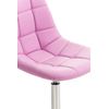 Clp Set De 2 Sillas Lounge Emil En Polipiel Simil Cuero Rosado 52x48x84 Cm