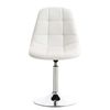 Clp Set De 2 Sillas Lounge Emil En Polipiel Simil Cuero Blanco 52x48x84 Cm