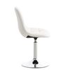 Clp Set De 2 Sillas Lounge Emil En Polipiel Simil Cuero Blanco 52x48x84 Cm