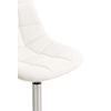 Clp Set De 2 Sillas Lounge Emil En Polipiel Simil Cuero Blanco 52x48x84 Cm