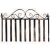 Clp Set De 2 Mecedoras De Hierro Smilla Metal Bronce 90x56x94 Cm