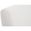 Clp Set De 2 Sillas De Comedor Colmar Simil Cuero Blanco 50x40x88 Cm