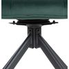 Clp Silla De Comedor Westport En Terciopelo Verde 59x65x78 Cm