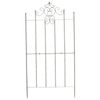 Clp Set De 2 Enrejados Para Plantas Paula Metal Verde Antiguo 2x85.5x170 Cm