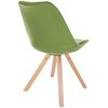 Clp Pack De 4 Sillas De Salón Sofia En Terciopelo Verde Claro 54x48x81 Cm