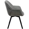 Clp Silla De Comedor Jordi Con Tapizado De Pana Gris 59x60x81 Cm