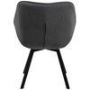 Clp Silla De Comedor Jordi Con Tapizado De Pana Gris Oscuro 59x60x81 Cm