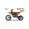 Nitro Motors 1173075-r Eco Tiger Deluxe 1100w 36v 10ah Litio 12/10 : Color - Rojo