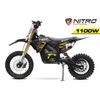 Nitro Motors 1173075-am Eco Tiger Deluxe 1100w 36v 10ah Litio 12/10 : Color - Amarillo