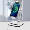 Soporte De Mesa Para Tablet / Smartphone Brazo Plegable Ajustable 4smarts Blanco