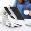 Soporte De Mesa Para Tablet / Smartphone Brazo Plegable Ajustable 4smarts Blanco