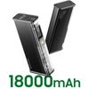 Powerbank 18000mah Usb Y Usb C 4smarts Lucid Block Negro Transparente