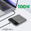 Powerbank 20000mah 2 Usb-c 100w + 2 Usb 22,5w 4smarts Enterprise Slim Gris