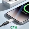 Adaptador De Carga Power Delivery De Lightning A Usb-c De 27 W