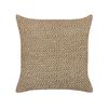 Cojín De Yute Natural Beige 45 X 45 Cm Trenzado Accesorio Boho Begonia - Natural