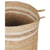 Conjunto De 3 Cestas De Yute Natural Beige Almacenaje Accesorio Decoración Zhob - Natural