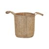 Cesta De Yute Natural Beige 41 Cm Trenzado Almacenaje Accesorio Patiala - Beige